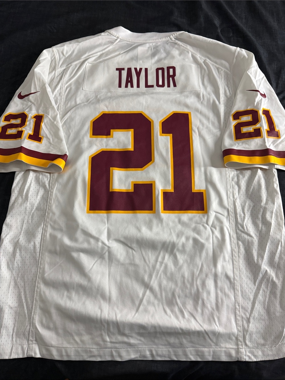 VINTAGE Washington Commanders #21 Sean Taylor NFL On Field Away Nike Jersey